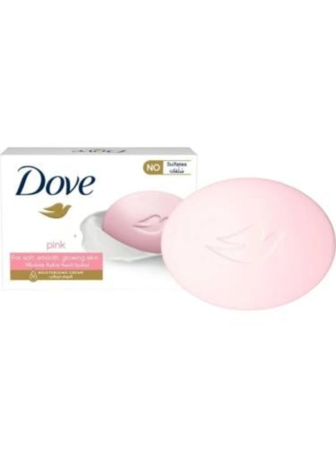 صابون قالب الجمال الوردي مع كريم مرطب 75 جرام